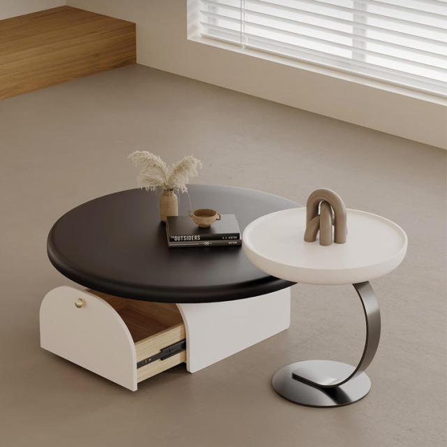 Round Coffee table set