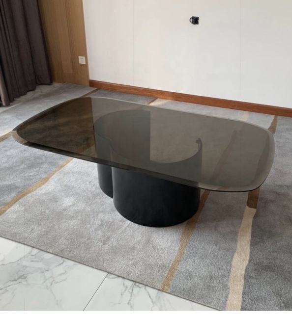 Steel Glass Tea Coffee Table