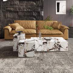 Marble coffee table