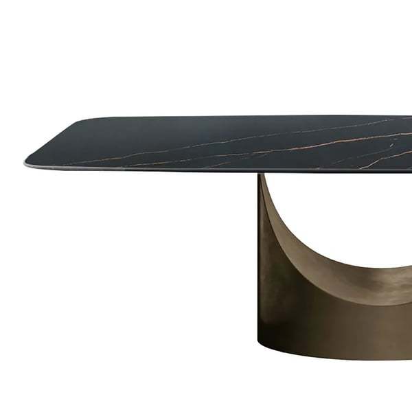 Glossy Ceramic Dining Table