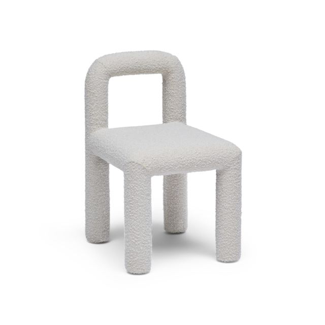 Cream dining chair