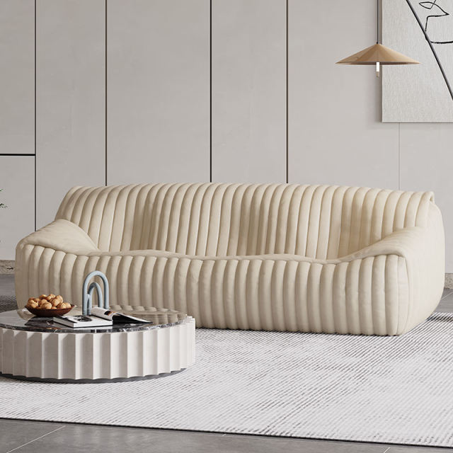 Straight row sofa