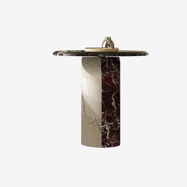 Marble coffee table set