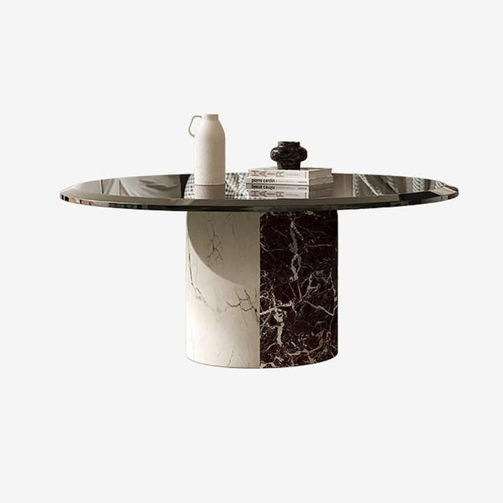Marble coffee table set