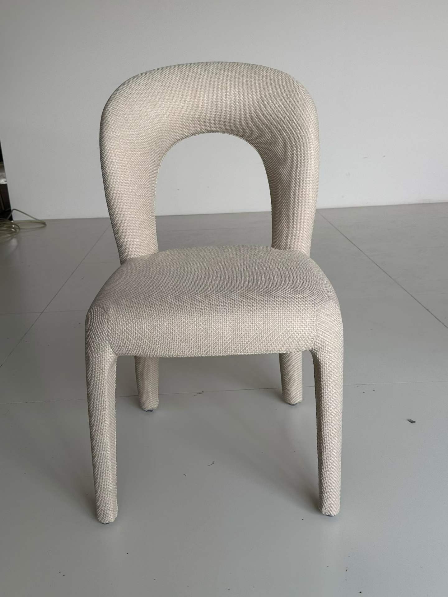 Fabric dining chair