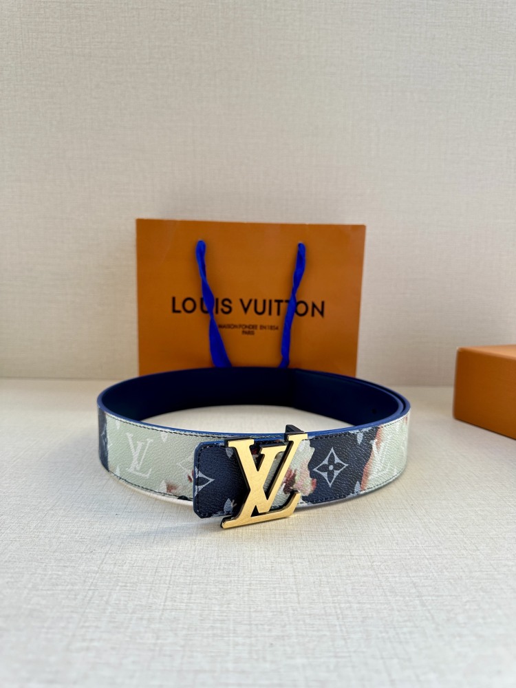 belt LV Initials LV Initiales