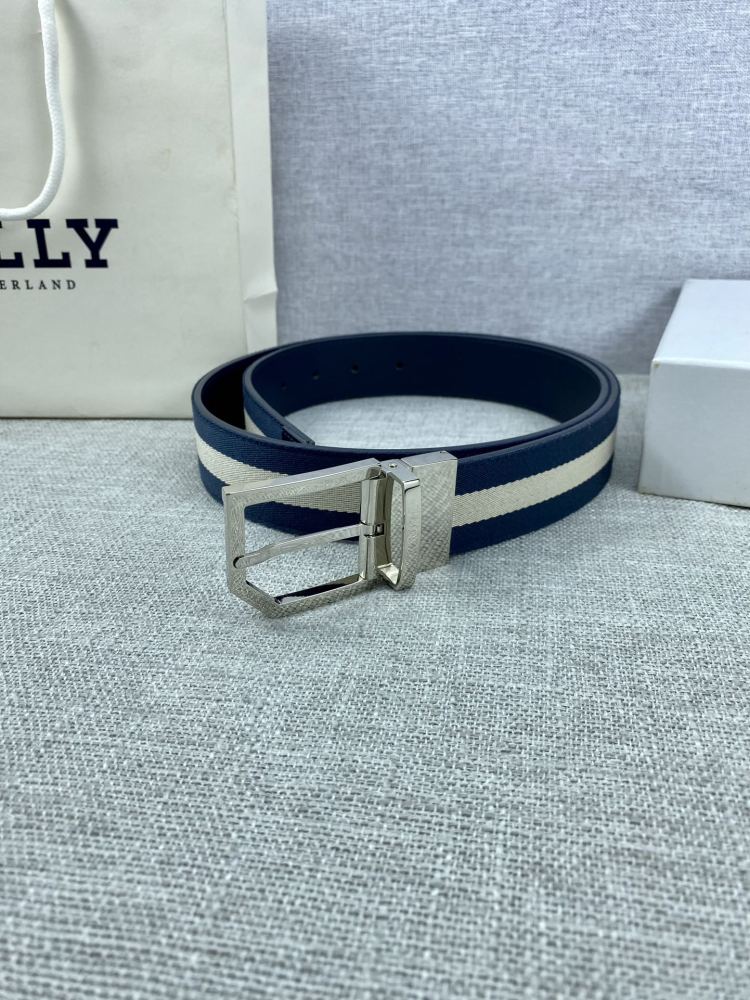 belt Buckle Bally Stripe