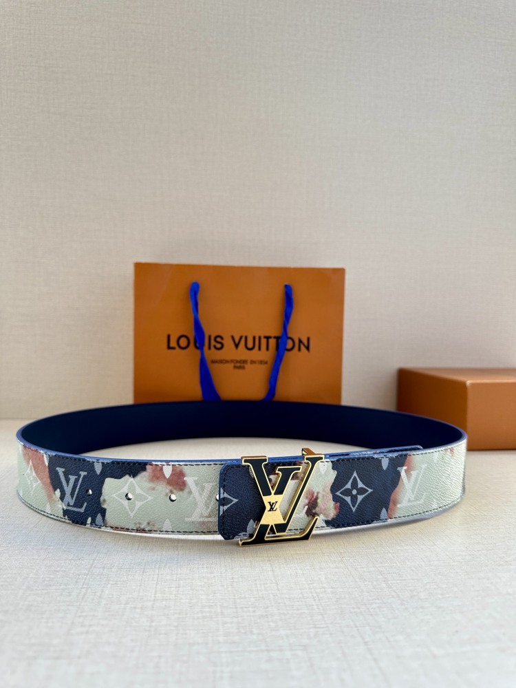 belt LV Initials LV Initiales