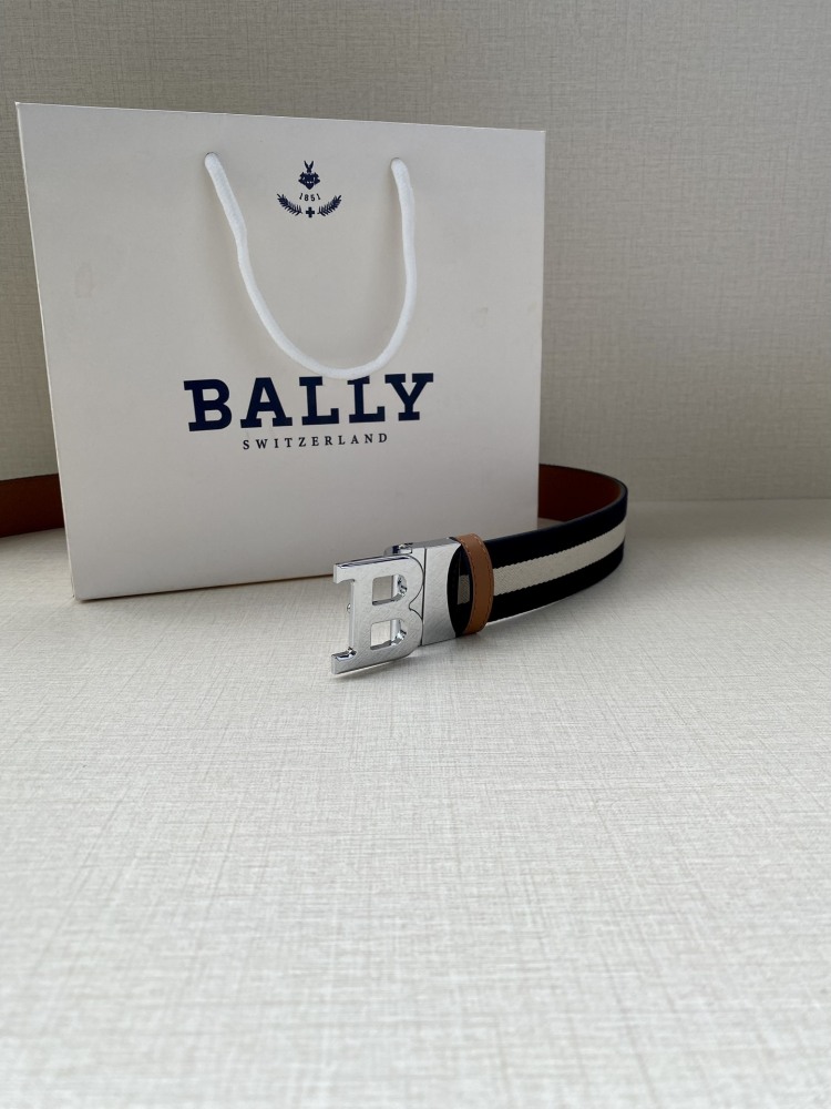 belt Buckle Bally Stripe