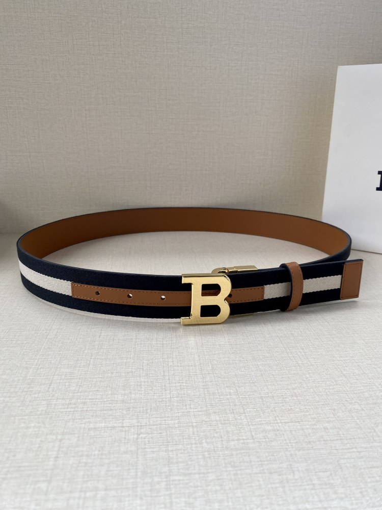 belt Buckle Bally Stripe