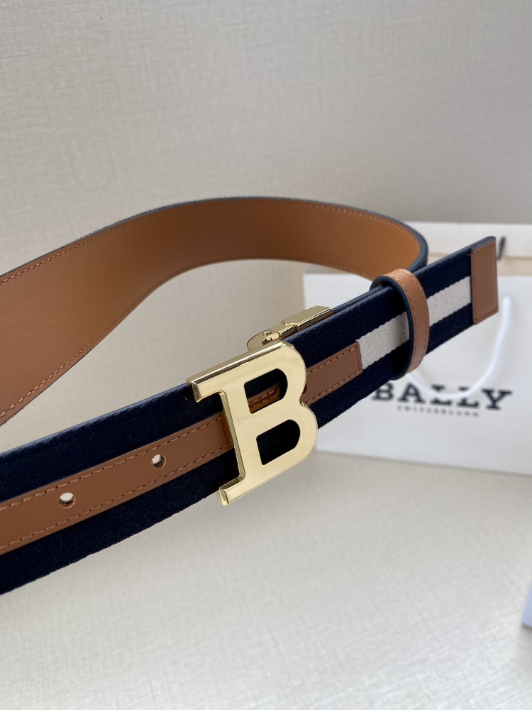 belt Buckle Bally Stripe
