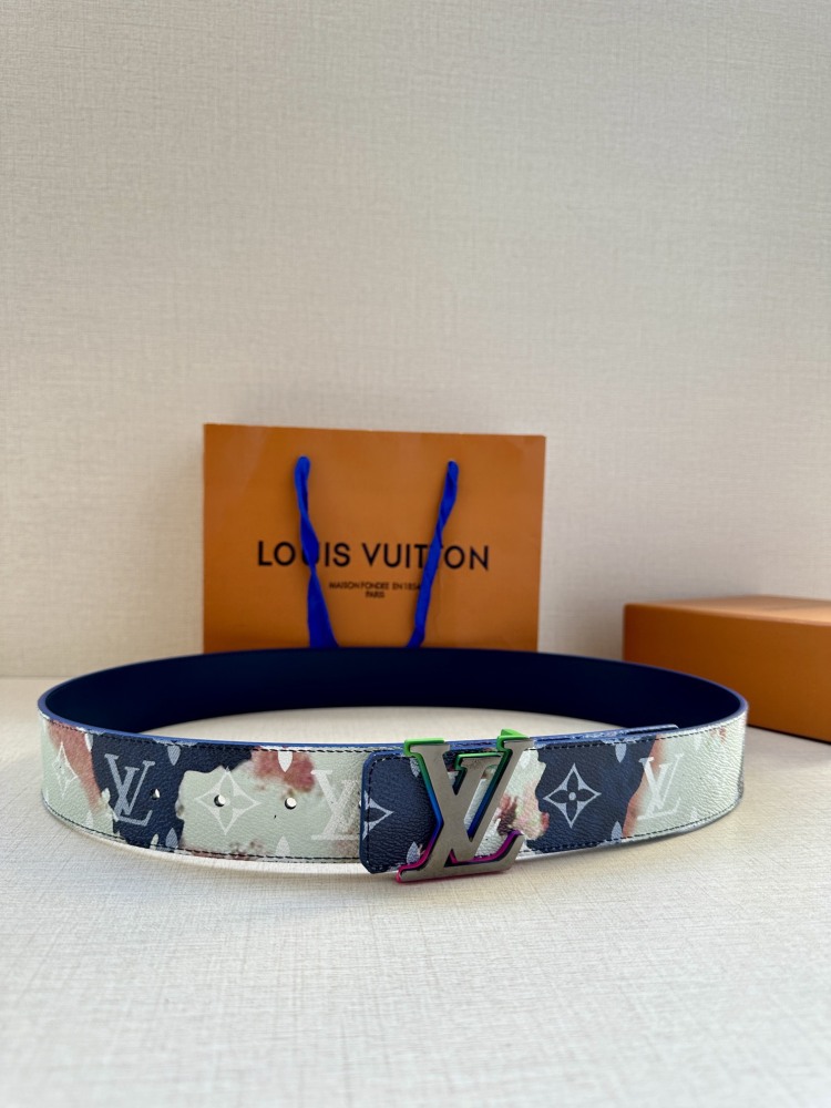 belt LV Initials LV Initiales
