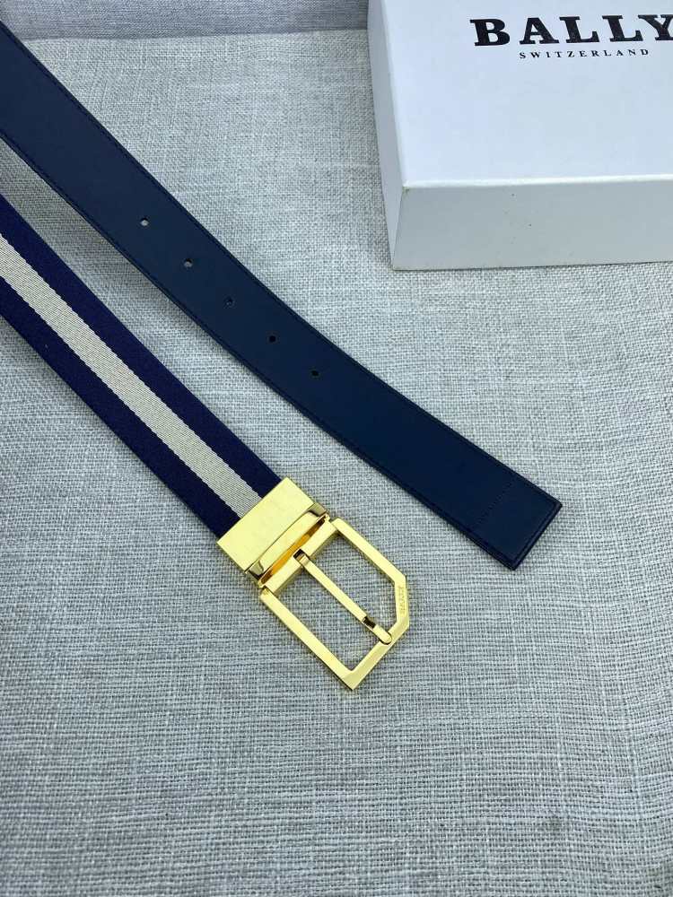 belt Buckle Bally Stripe