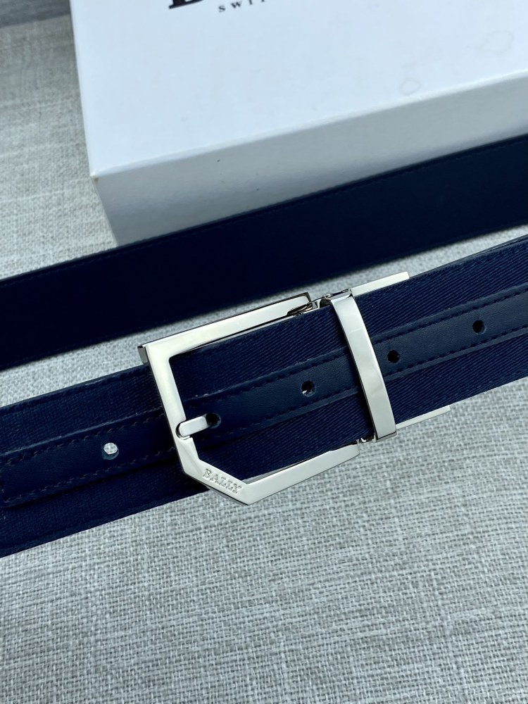 belt Buckle Bally Stripe