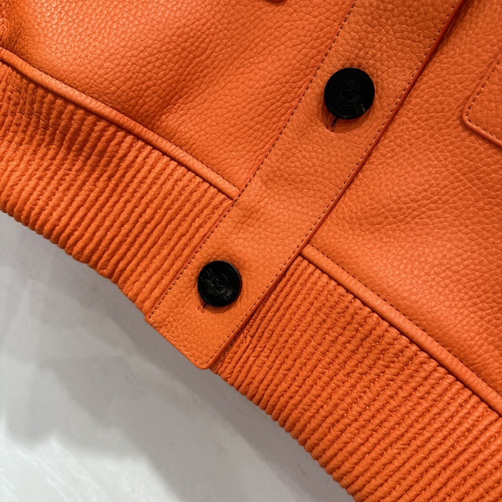 coat AAA top  leather clothing 外套 爱马仕Hermès 原单狠货 皮衣