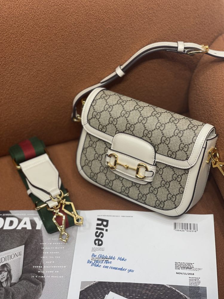 Gucci GG horsebit 1958 Mini size:20.5*14*5