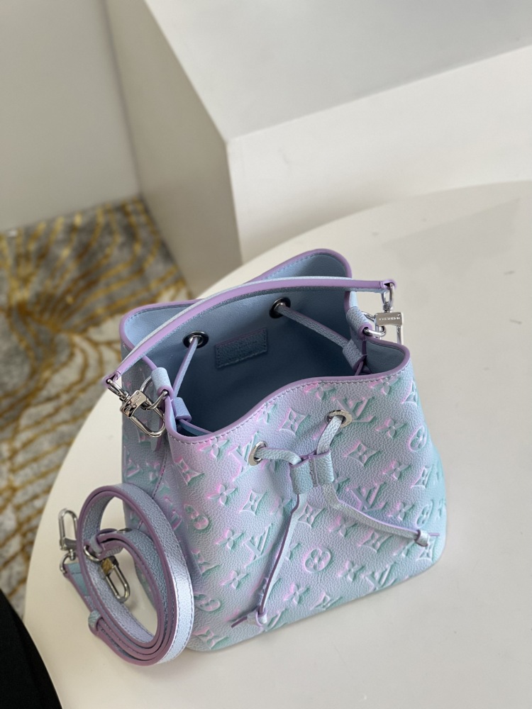 LV BB Monogram Empreinte Summer Stardust Bucket Bags   size 20 x 20 x 13