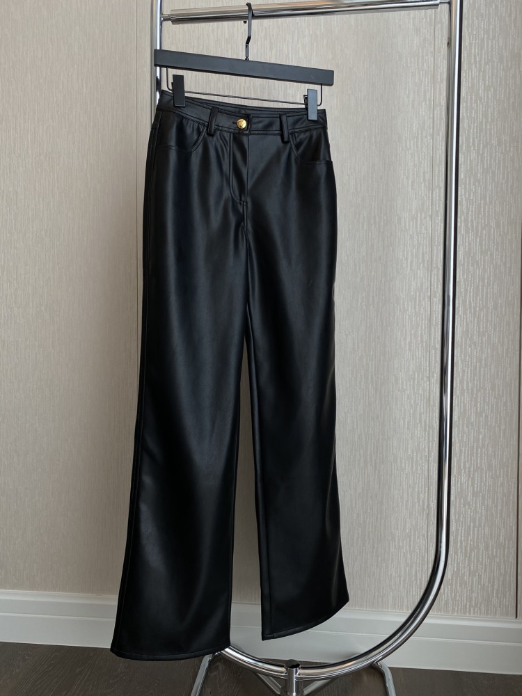 AAA top  Leather pants Celine 赛琳 原单狠货 皮裤