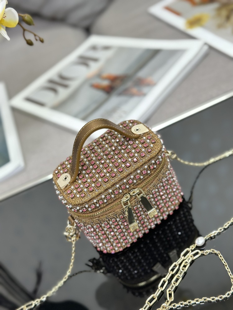 Dior Handmade bag Dior Vanity  size 11 x 10 x 7