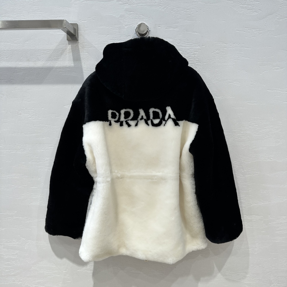 coat AAA top  leather clothing Prada普拉达 外套 原单狠货 皮衣