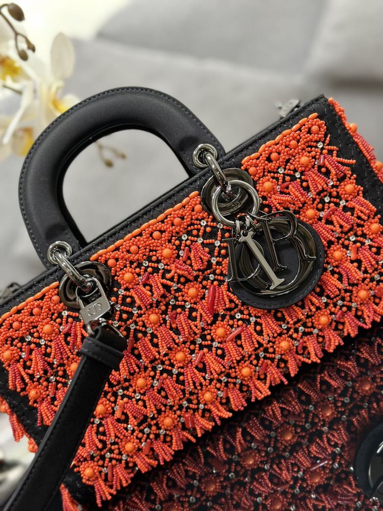 Dior Handmade bag Lady Joy Dior  size 26 x 13.5 x 5