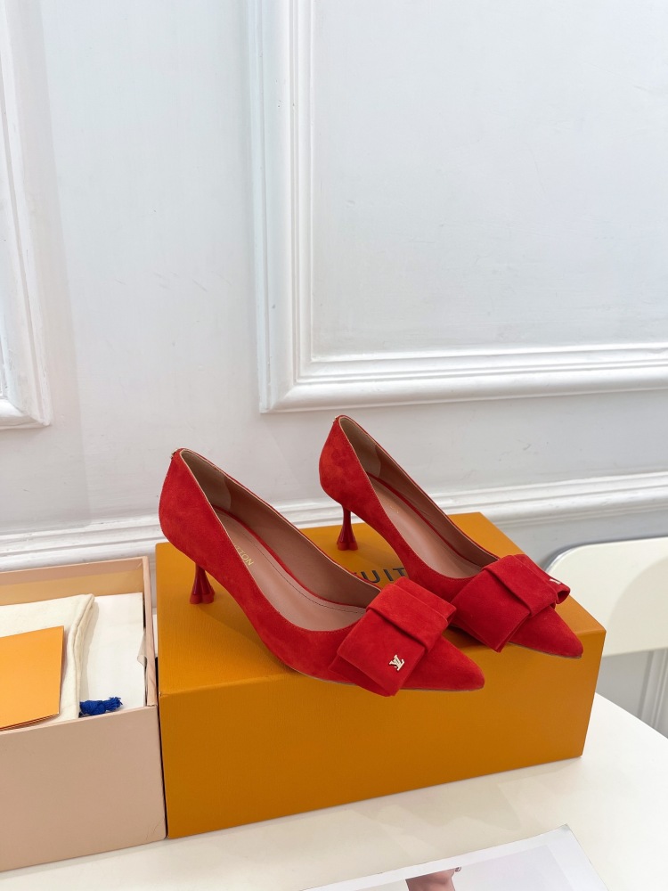 LV high heels LV  lv蝴蝶结款