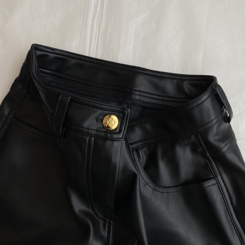 AAA top  Leather pants Celine 赛琳 原单狠货 皮裤