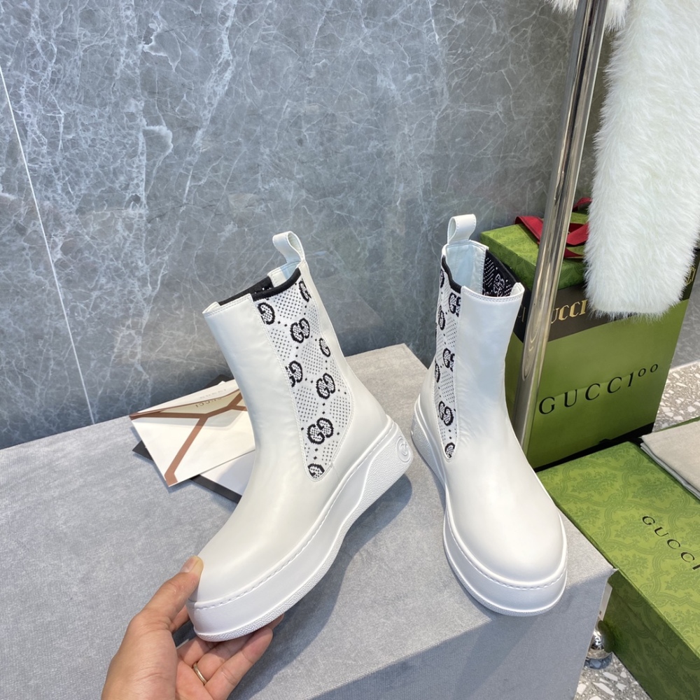 Gucci booties  gucci乐福靴