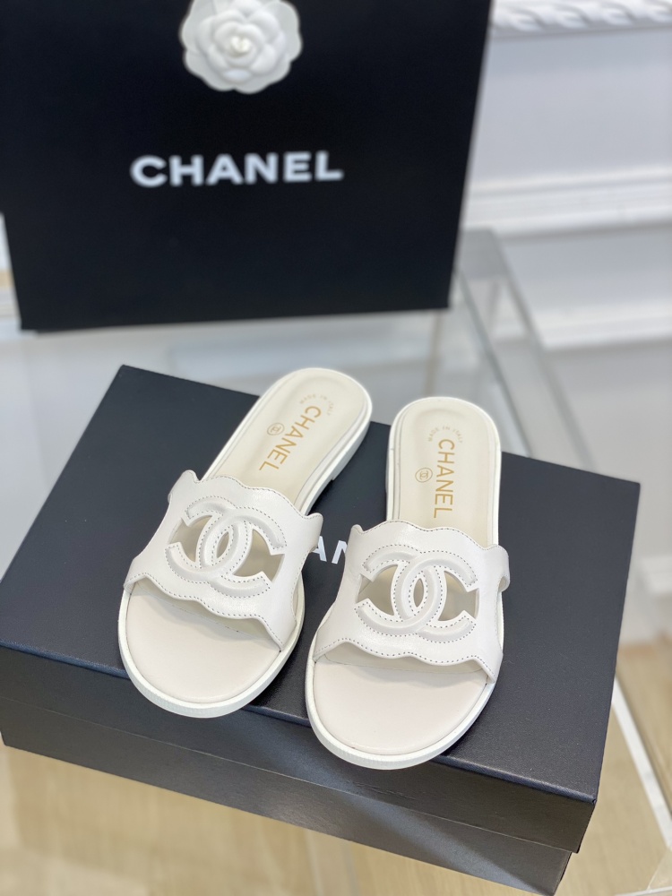 chanel slippers