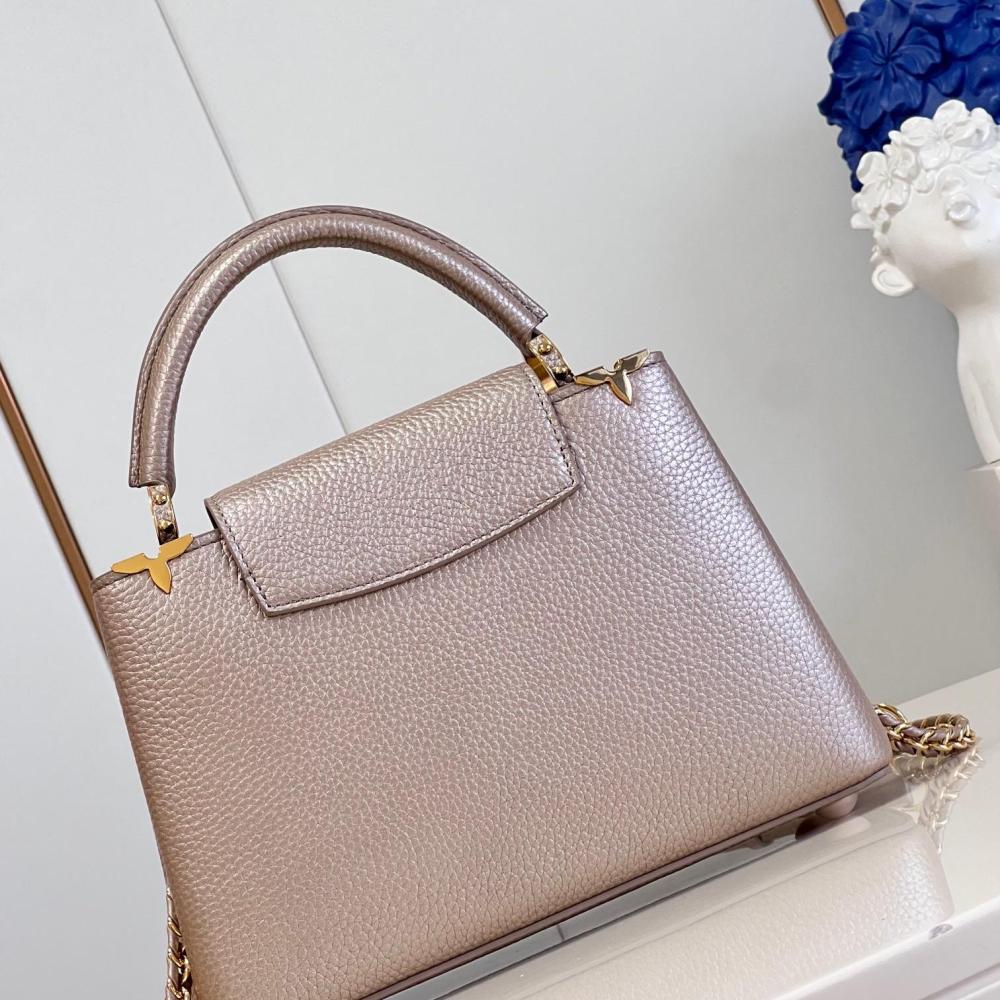 Capucines Taurillon Monogram  size 27x18x9