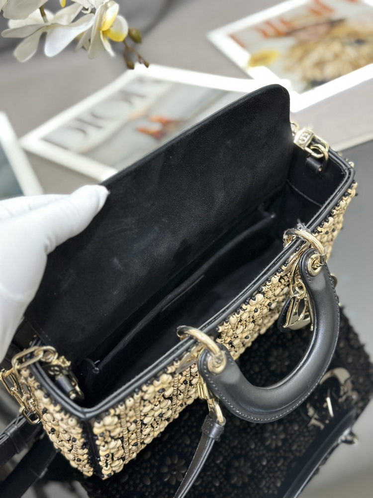 Dior Handmade bag Lady Joy Dior  size 26 x 13.5 x 5