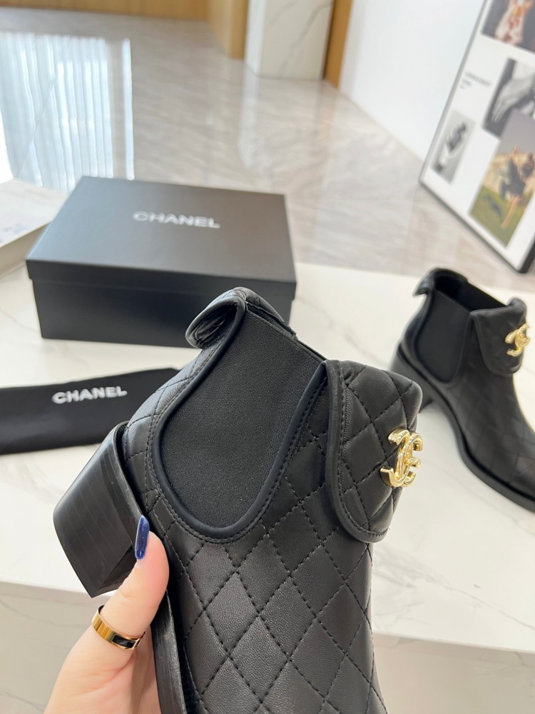 chanel CHANEL  小香短靴