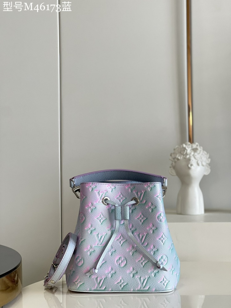 LV BB Monogram Empreinte Summer Stardust Bucket Bags   size 20 x 20 x 13