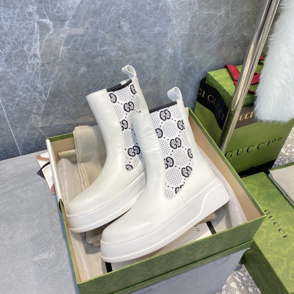 Gucci booties  gucci乐福靴