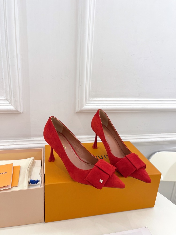 LV high heels LV  lv蝴蝶结款