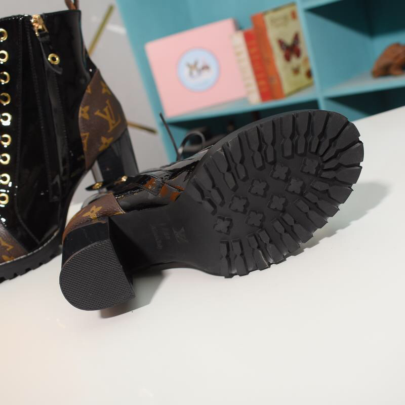 LV Martin boots uis Vu  lv粗跟靴