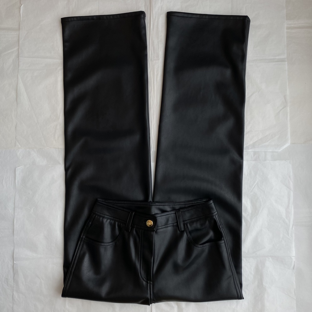 AAA top  Leather pants Celine 赛琳 原单狠货 皮裤