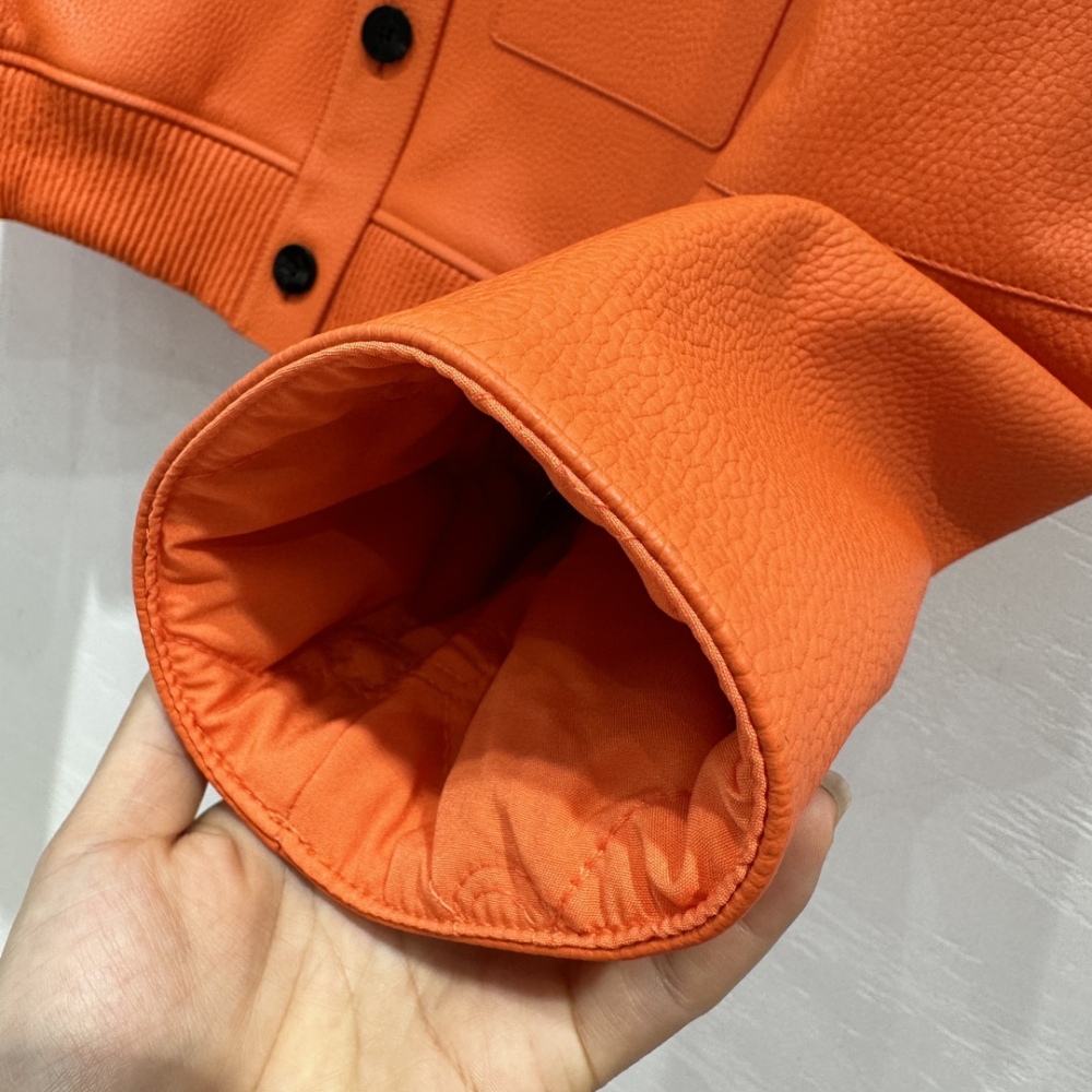 coat AAA top  leather clothing 外套 爱马仕Hermès 原单狠货 皮衣