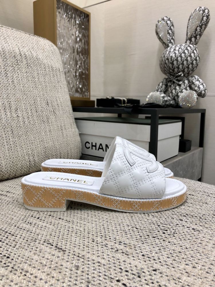 chanel slippers