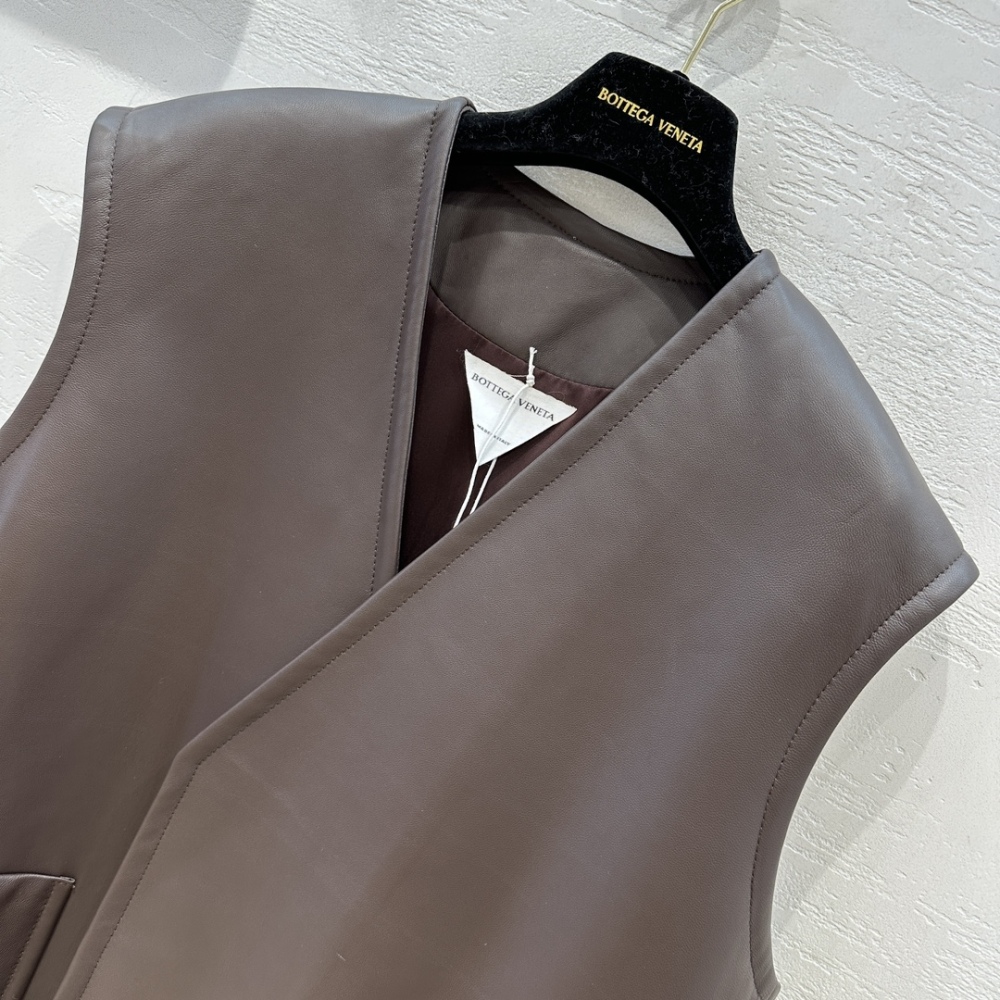 Vest AAA top  leather clothing BOTTEGA VENETA 葆蝶家 马甲 原单狠货 皮衣