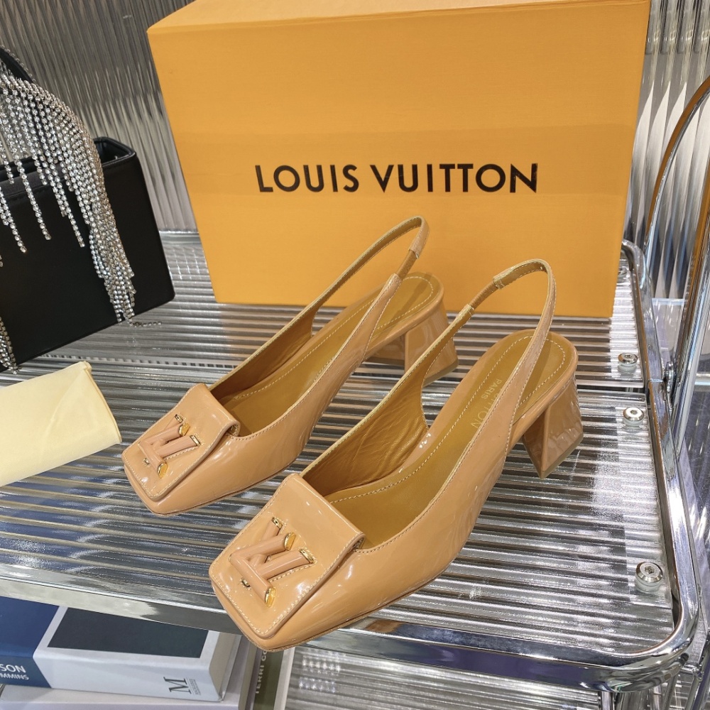 LV high heels LV  LV单鞋