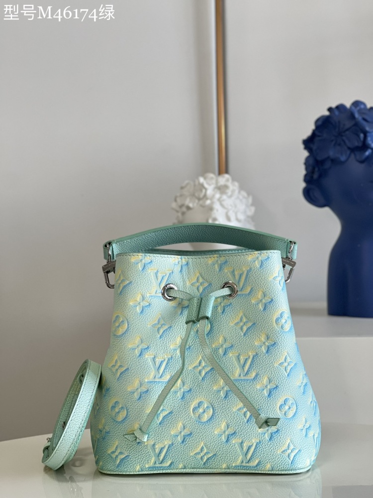 LV BB Monogram Empreinte Summer Stardust Bucket Bags   size 20 x 20 x 13