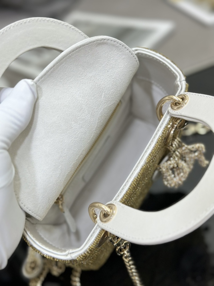 Dior Handmade bag Lady Dior Dior  size 17 x 15 x 7