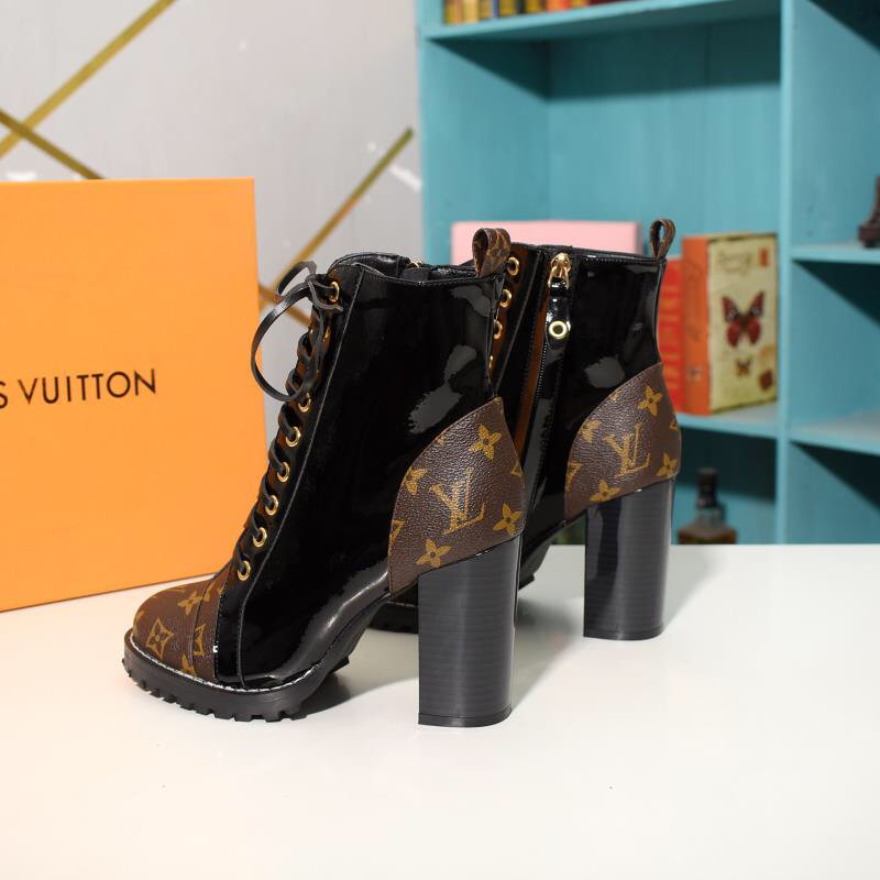 LV Martin boots uis Vu  lv粗跟靴