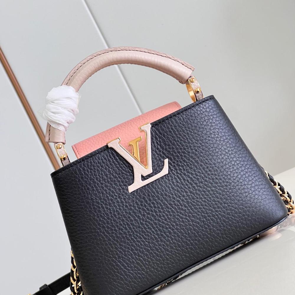 LV  CAPUCINES BB M21689 black