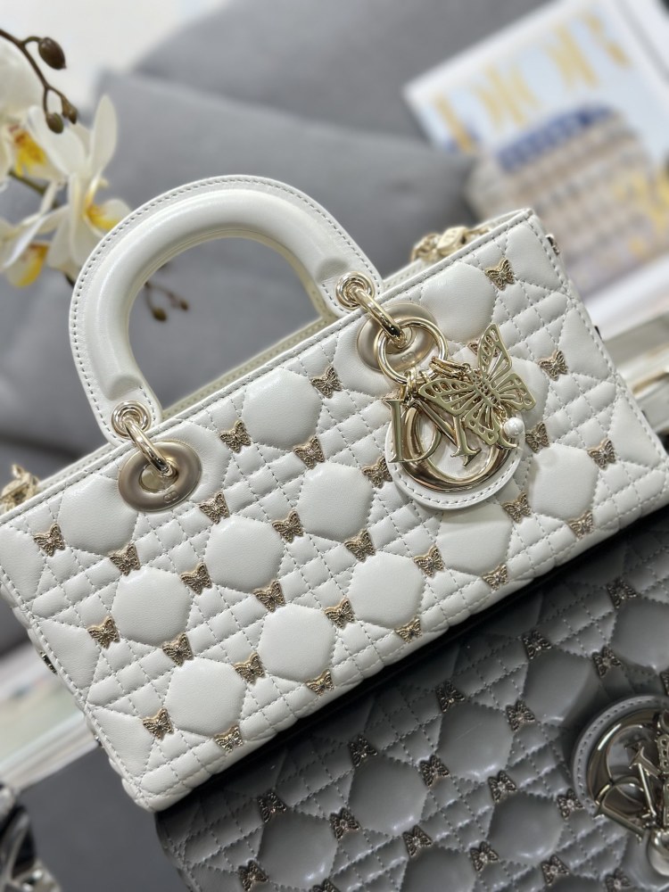 Dior Handmade bag Lady Joy  size 26 x 13.5 x 5