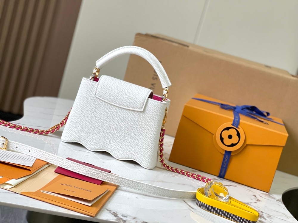 LV Capucines Mini M22121 white