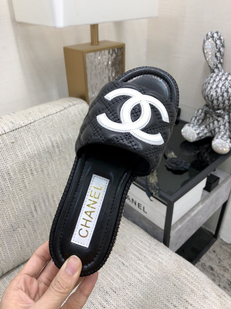 chanel SIZE  香奈儿拖鞋