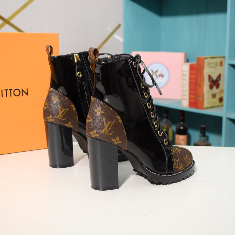 LV Martin boots uis Vu  lv粗跟靴