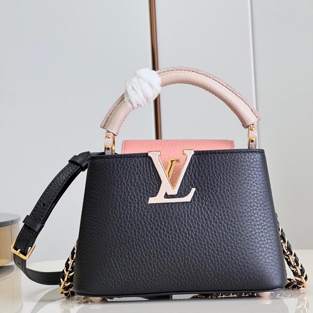 LV  CAPUCINES BB M21689 black